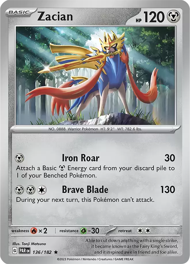 Paradox Rift - PAREN - Zacian Holo