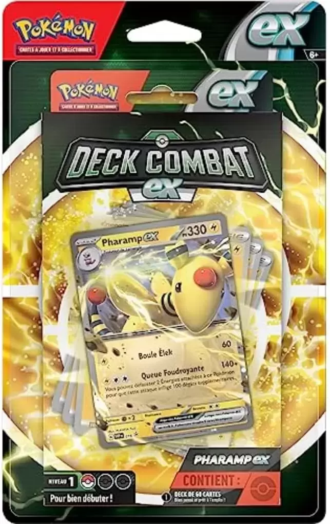 Coffret de Boosters - Deck combat EX : Pharamp EX