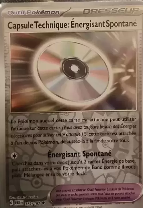 Faille Paradoxe - PARFR - Capsule Technique : Énergisant Spontané Reverse