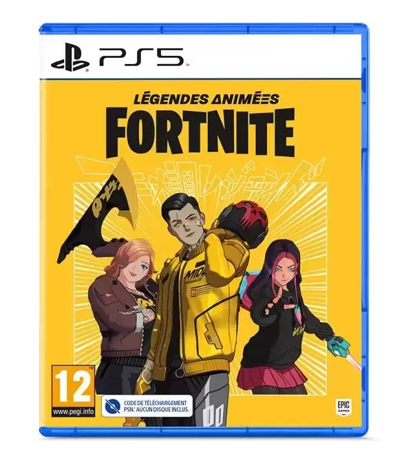 PS5 Games - Fortnite : Légendes Animées