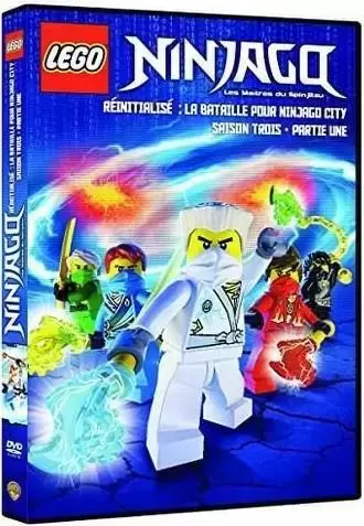 LEGO DVD - LEGO Ninjago, Les maîtres du Spinjitzu - Saison 3 - Réinitialisé : la bataille pour Ninjago City - Partie 1