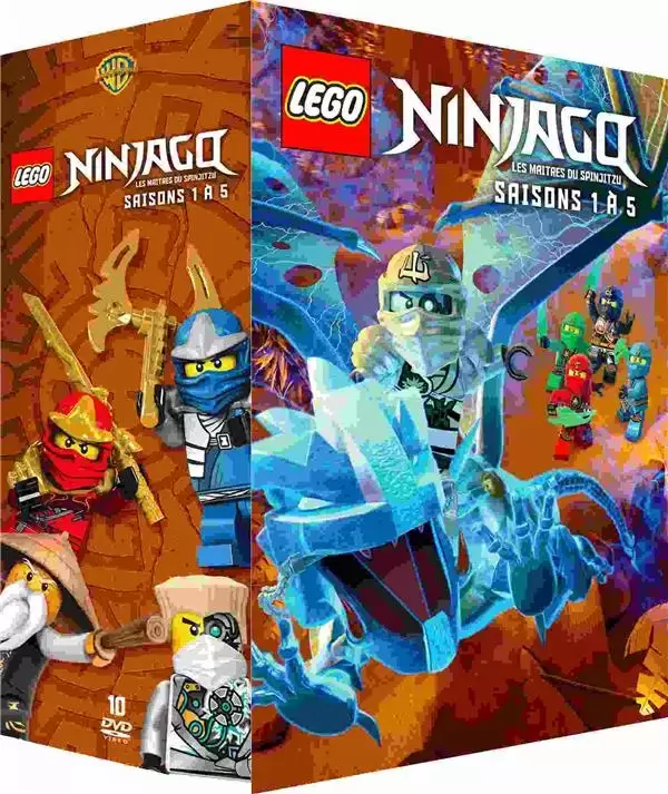 LEGO DVD - LEGO Ninjago, Les maîtres du Spinjitzu - Saisons 1 à 5