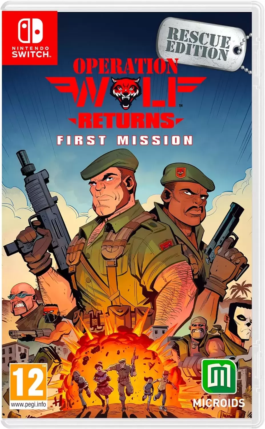 Jeux Nintendo Switch - Operation Wolf Returns : First Mission