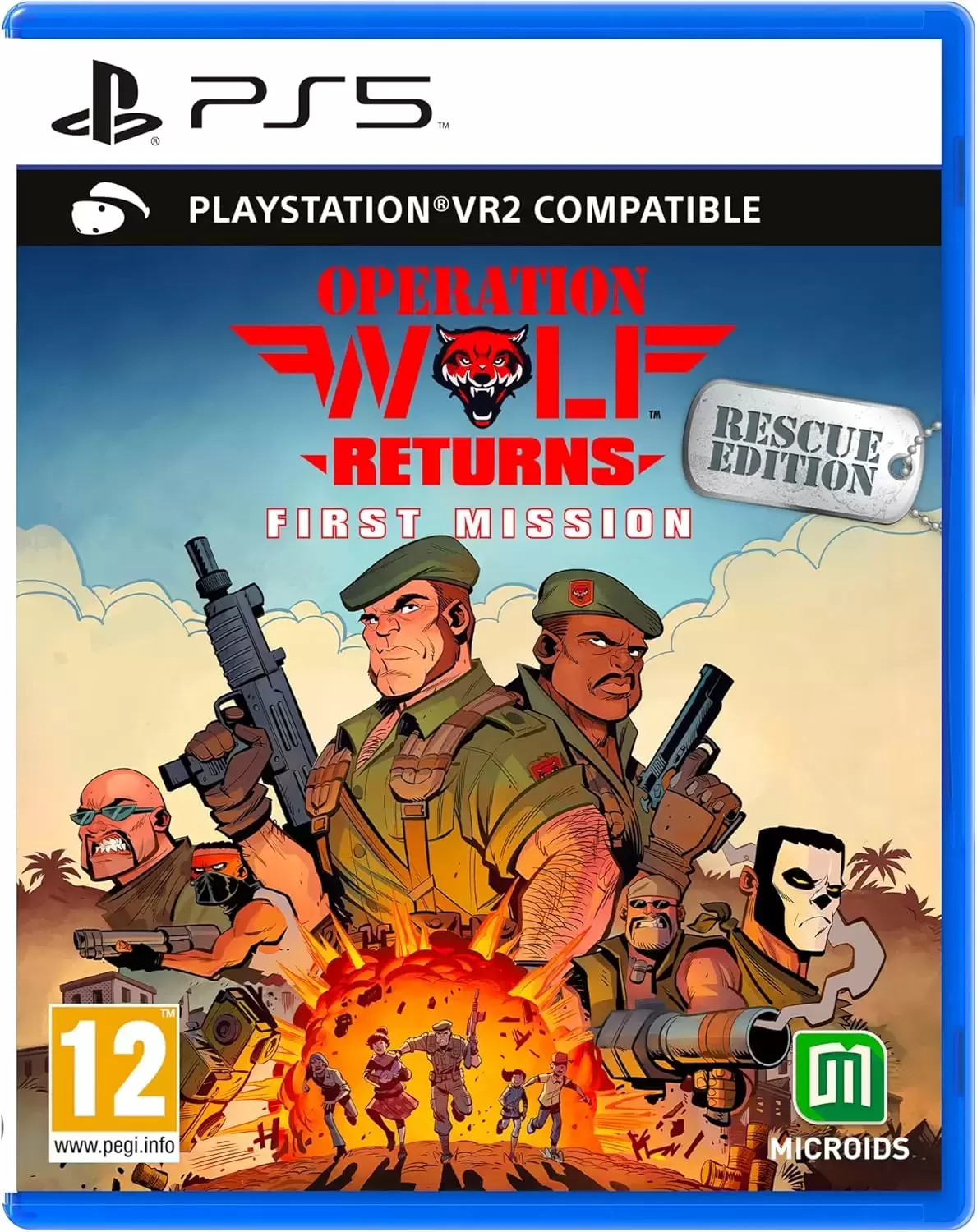 Jeux PS5 - Operation Wolf Returns : First Mission