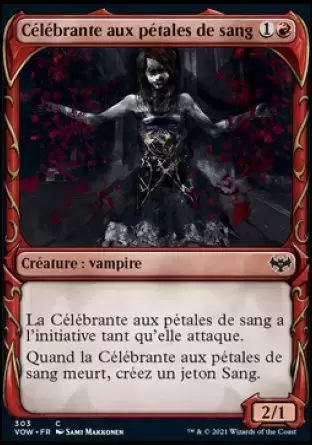 Extension - Célébrante aux pétales de sang Foil