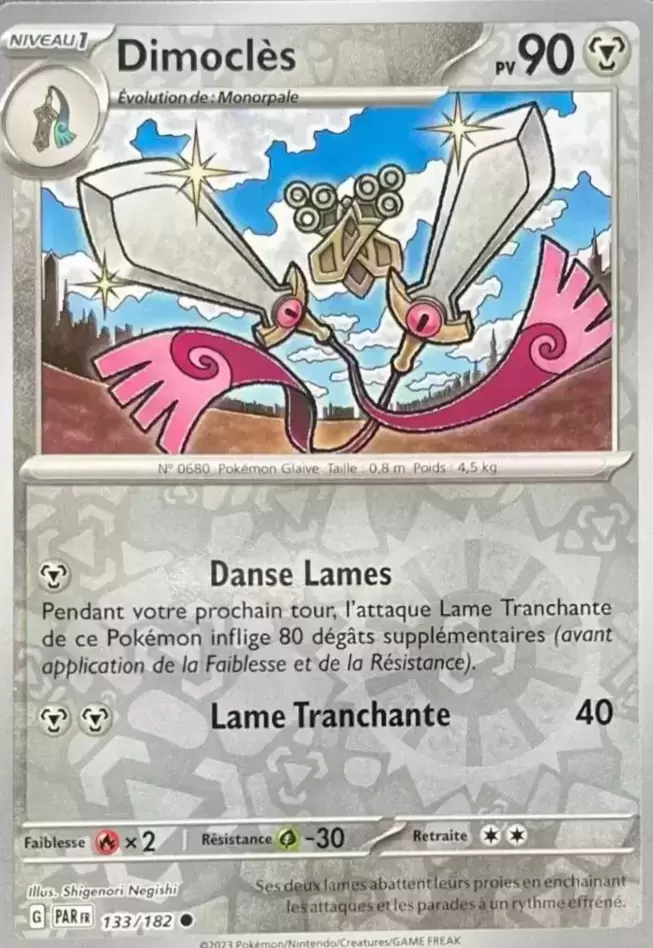 Faille Paradoxe - PARFR - Dimoclès Reverse