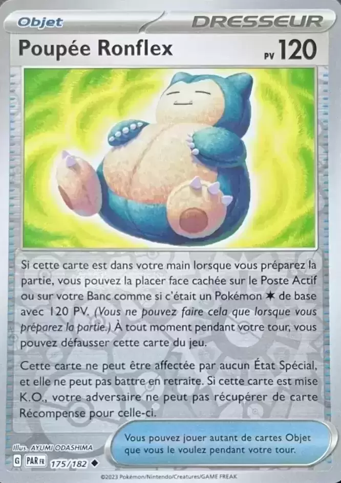 Faille Paradoxe - PARFR - Poupée Ronflex Reverse