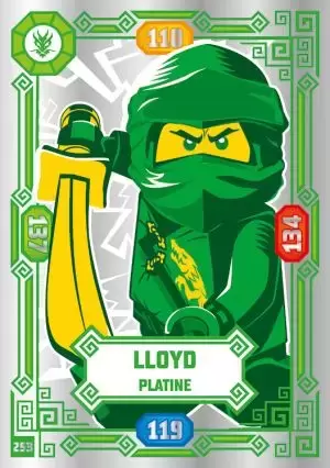 LEGO Ninjago Série 5 - LLOYD PLATINE