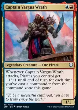 Commander Légendes - Capitaine Vargus Rage Foil