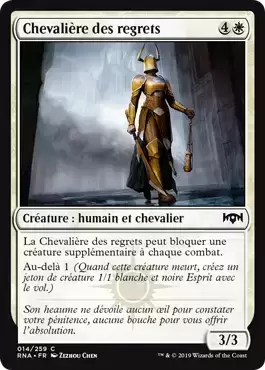 L\'allégeance de Ravnica - Chevalière des regrets Foil