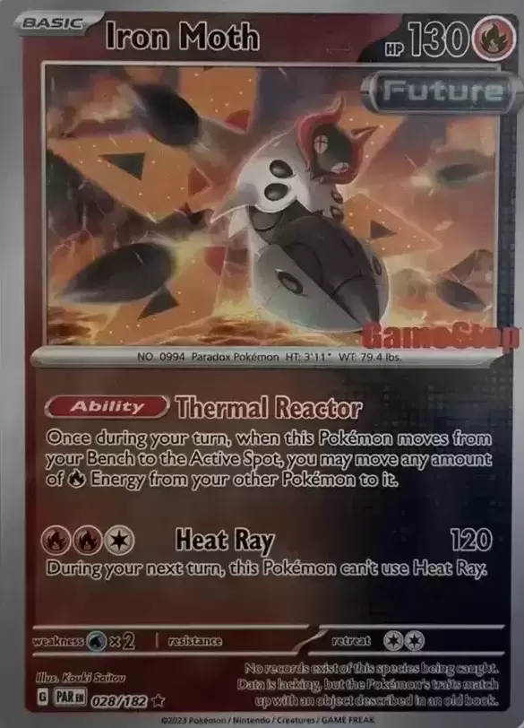 Paradox Rift - PAREN - Iron Moth Reverse Gamestop