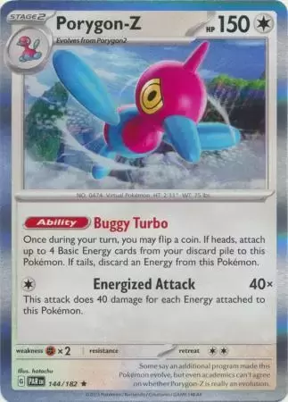 Paradox Rift - PAREN - Porygon-Z Holo