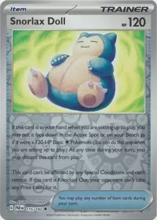 Paradox Rift - PAREN - Snorlax Doll Reverse