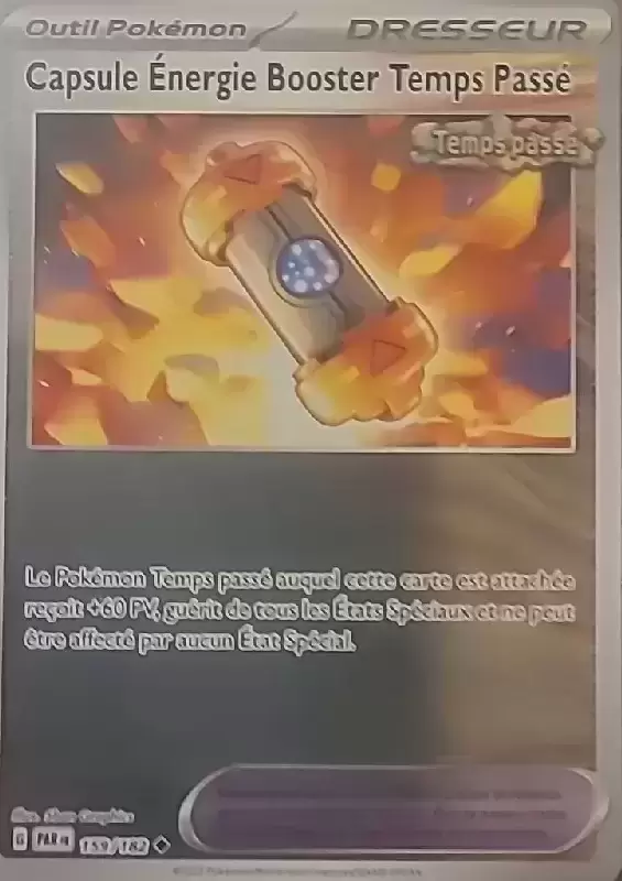 Faille Paradoxe - PARFR - Capsule Énergie Booster Temps Passé Reverse