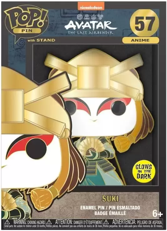 POP! Pin Anime - Avatar: The Last Airbender - Suki (GITD)