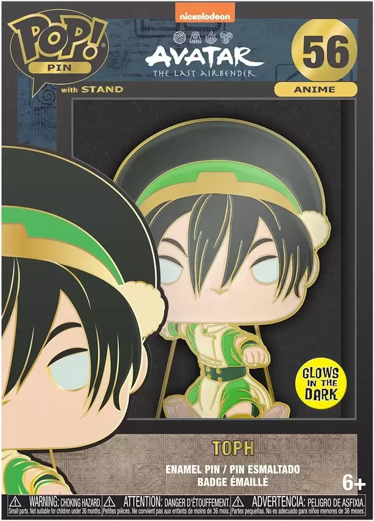 POP! Pin Anime - Avatar: The Last Airbender - Toph (GITD)