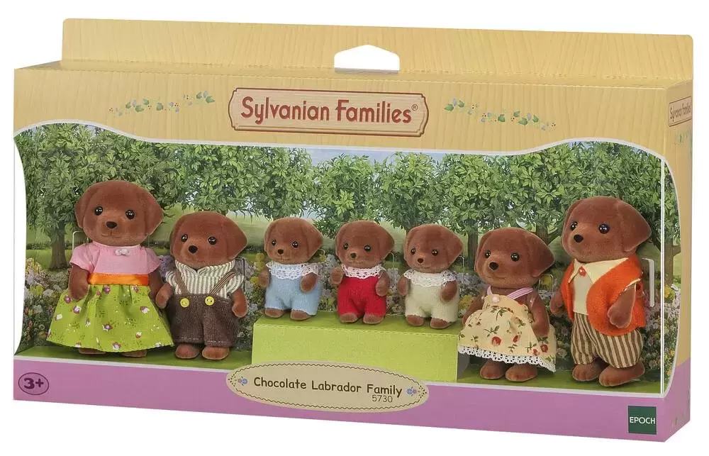 Sylvanian Families Epoch Calico Critters Flora Rabbit Family Brother Sister  Set