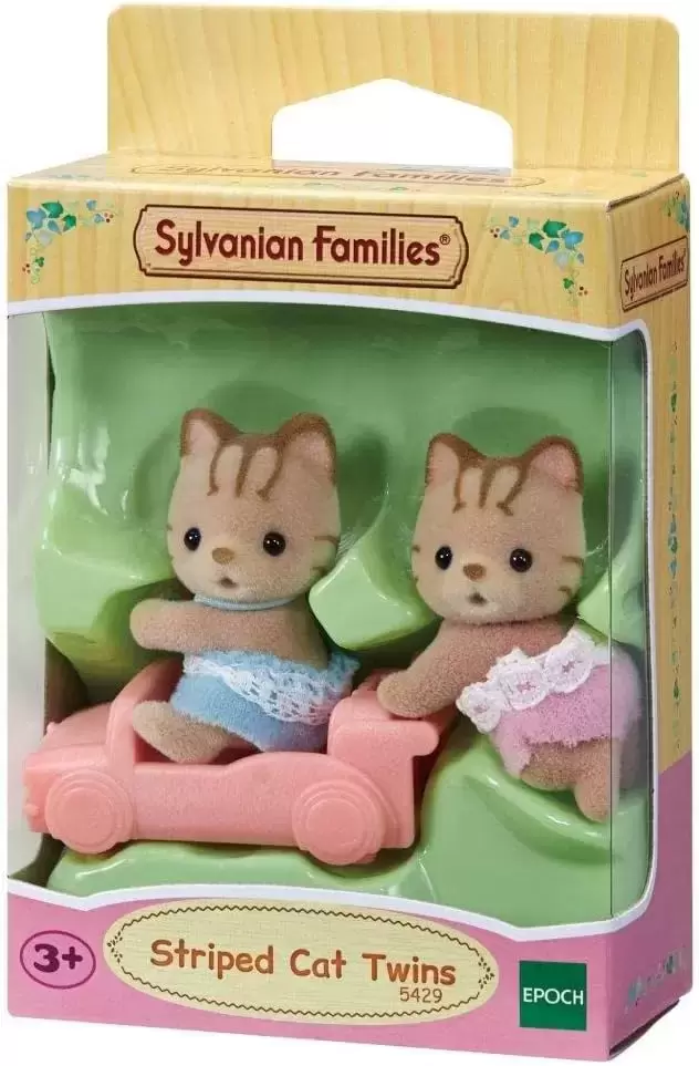 Sylvanian Families (Europe) - Striped Cat Twins