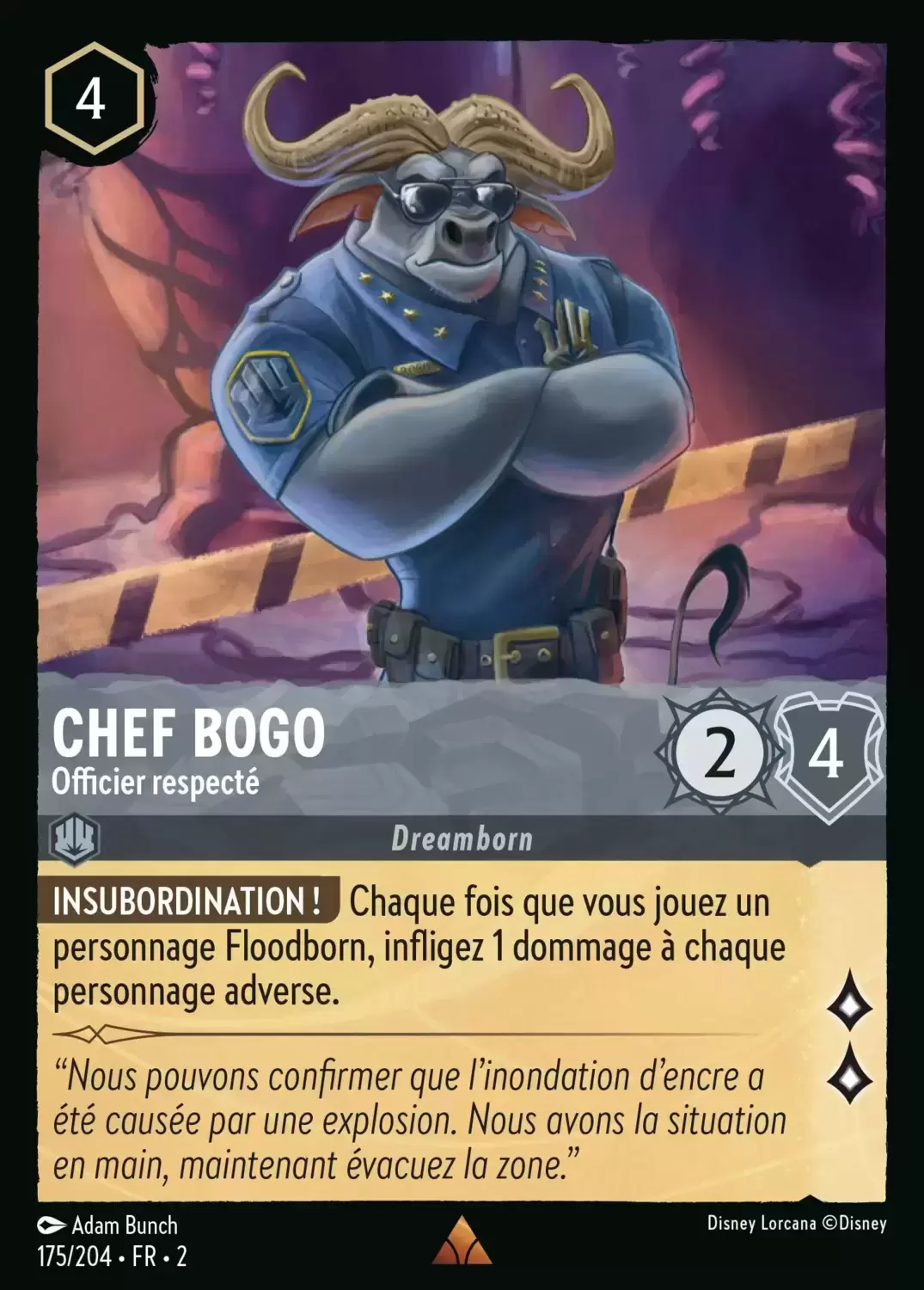 L\'Ascension des Floodborn - Chapitre 2 - Chef Bogo - Officier respecté