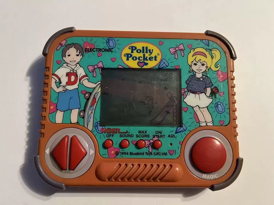 Polly Pocket LCD Video Game Tiger Electronics Inc