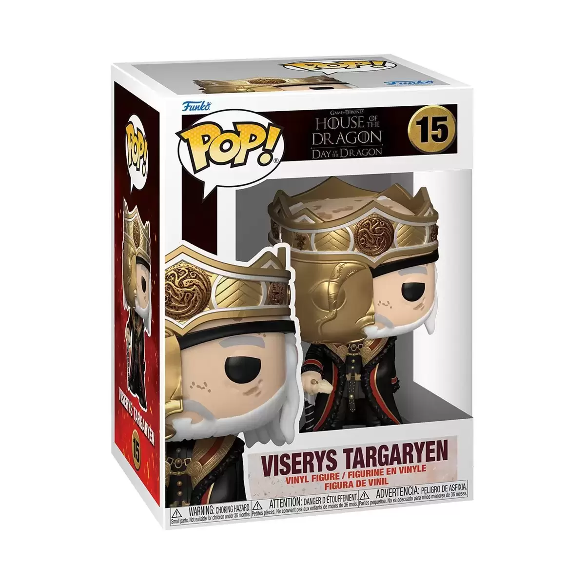 POP! House of the Dragon - Day of The Dragon - House of The Dragon - Viserys Targaryen