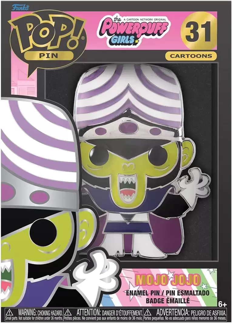 POP! Pin Cartoons - Powerpuff Girls - Mojo Jojo