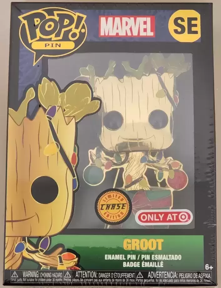 POP! Pin Marvel - Groot (Holiday) - Chase