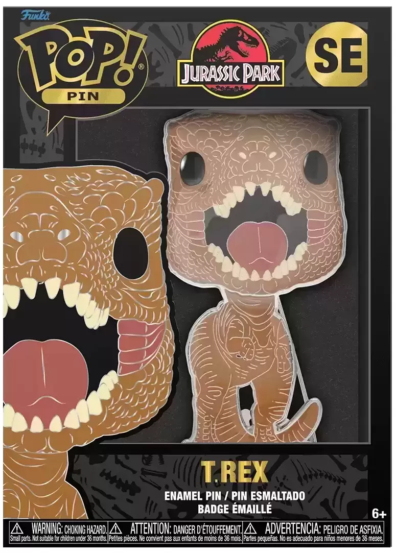 POP! Pin Movies - Jurassic Park - T-Rex