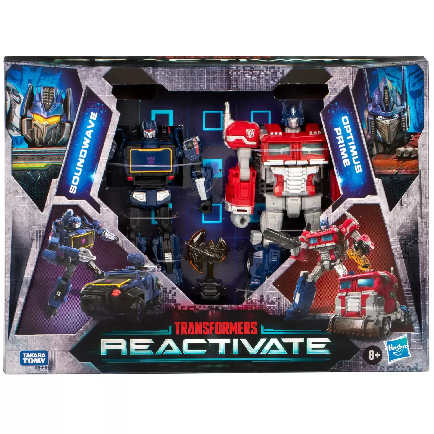 Transformers Reactivate - Optimus Prime & Soundwave