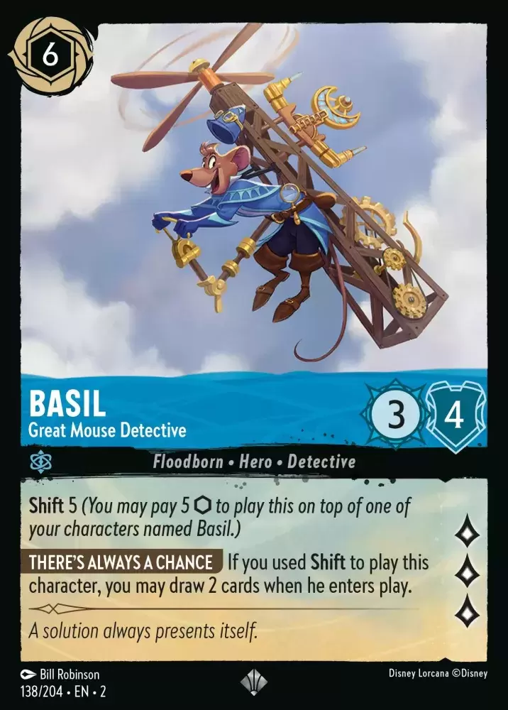 Rise of the Floodborn - Basil - Great Mouse Detective