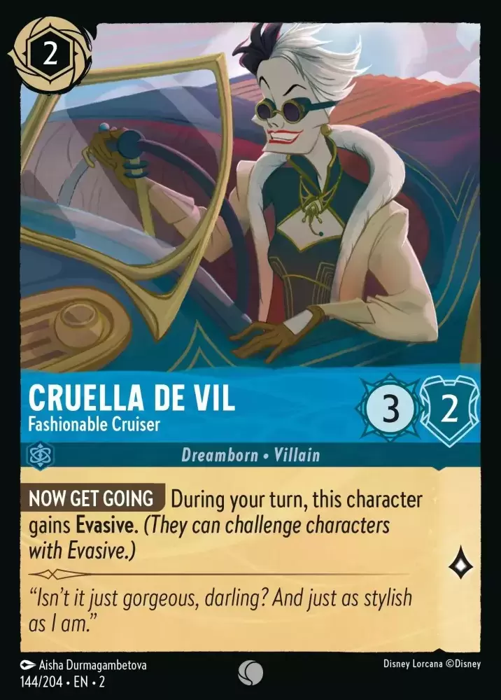 Rise of the Floodborn - Cruella De Vil - Fashionable Cruiser