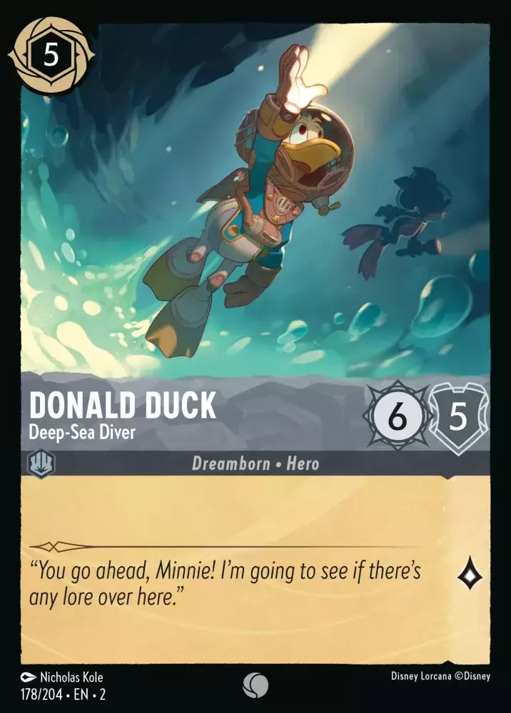 Rise of the Floodborn - Donald Duck - Deep-Sea Diver