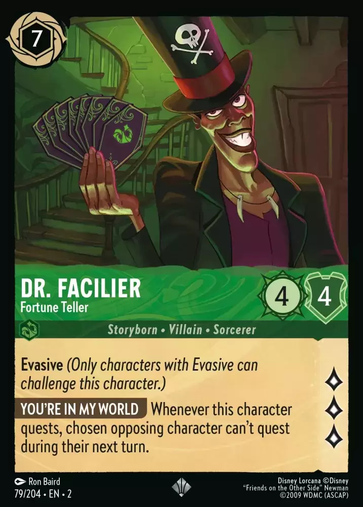 Rise of the Floodborn - Dr. Facilier - Fortune Teller