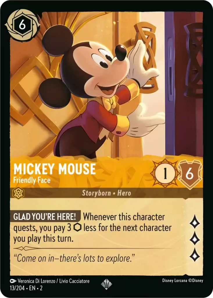 Rise of the Floodborn - Mickey Mouse - Friendly Face