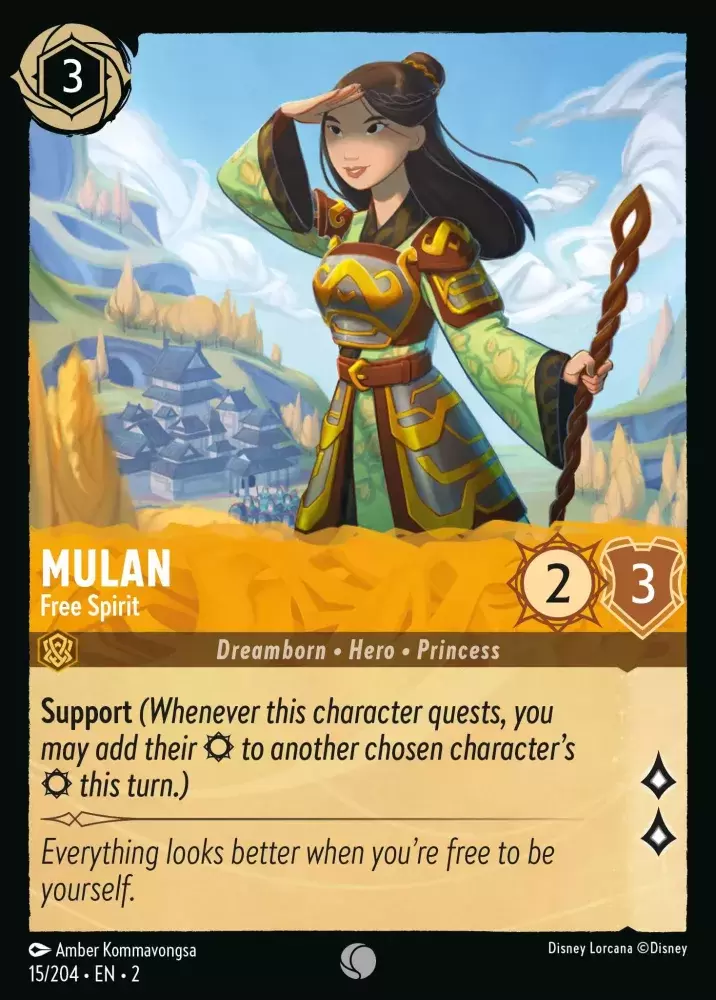 Rise of the Floodborn - Mulan - Free Spirit