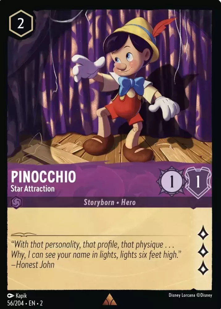 Rise of the Floodborn - Pinocchio - Star Attraction