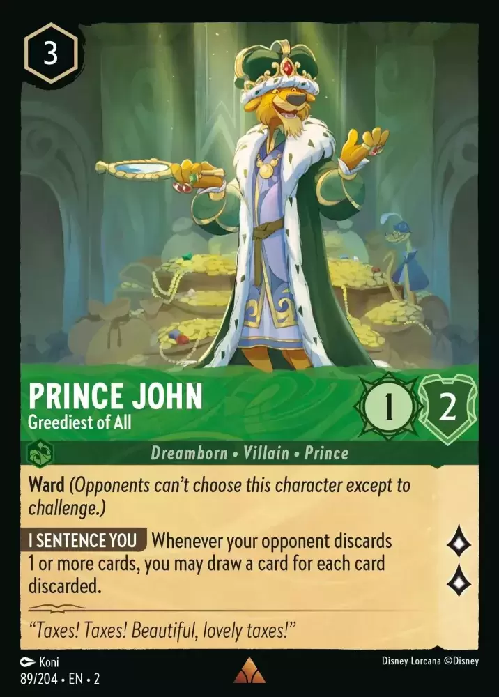 Rise of the Floodborn - Prince John - Greediest of All