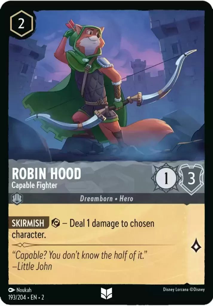Rise of the Floodborn - Robin Hood - Capable Fighter