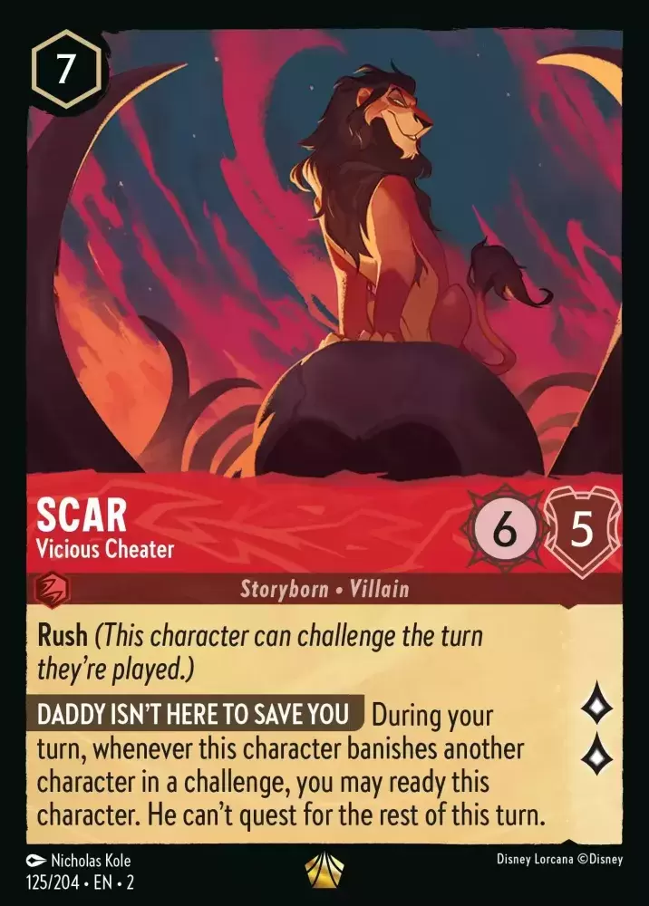 Rise of the Floodborn - Scar - Vicious Cheater