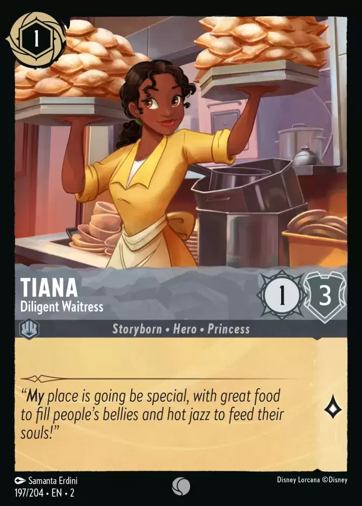 Rise of the Floodborn - Tiana - Diligent Waitress