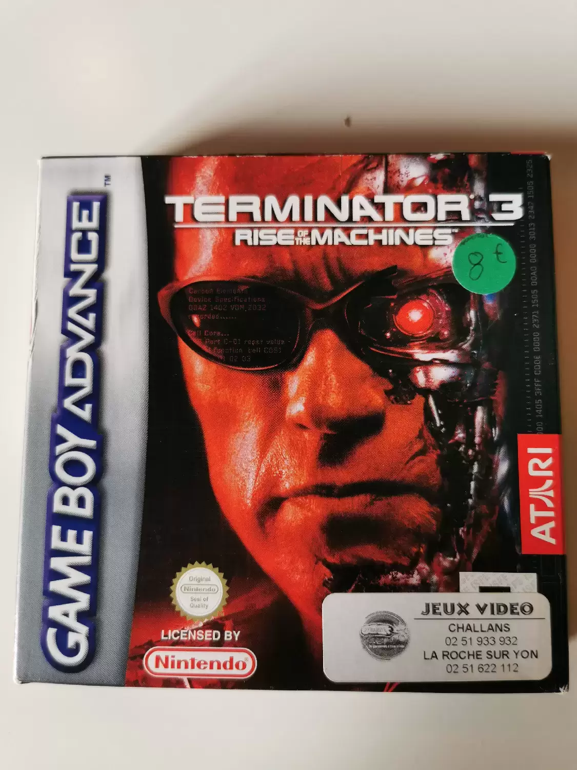 Terminator 3 - Rise of the machines - Game Boy Advance Games