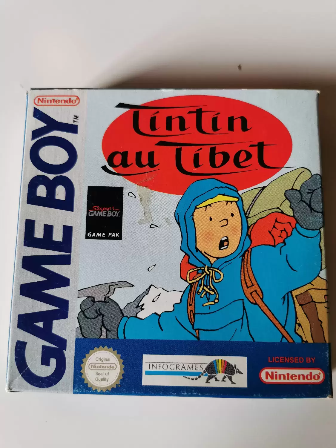 Game Boy Games - Tintin au Tibet