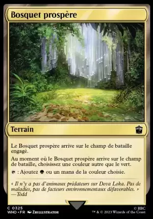 Doctor Who - Bosquet prospère