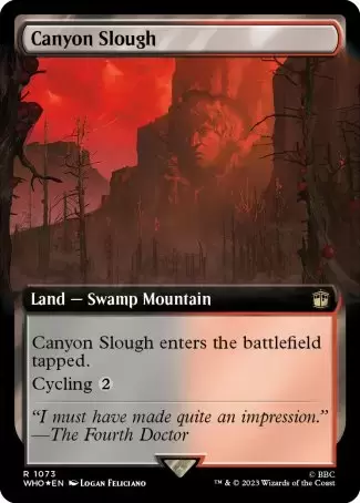 Doctor Who - Canyon croupissant