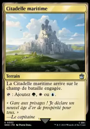 Doctor Who - Citadelle maritime