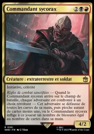 Doctor Who - Commandant sycorax