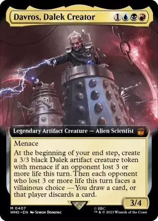 Doctor Who - Davros, créateur des Daleks