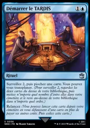 Doctor Who - Démarrer le TARDIS