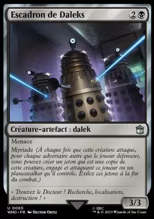 Doctor Who - Escadron de Daleks