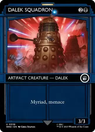 Doctor Who - Escadron de Daleks